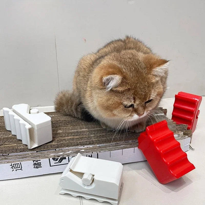 DIY Cat Scratching Board Maker Kit - Compact Cardboard Cutting Tool with Stripper for alternate view