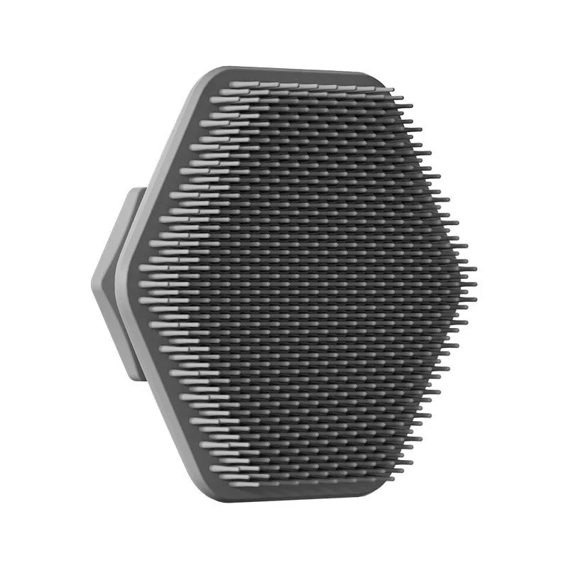 Men Facial Cleaning Brush Silicone Miniature Face Scrubber close-up view