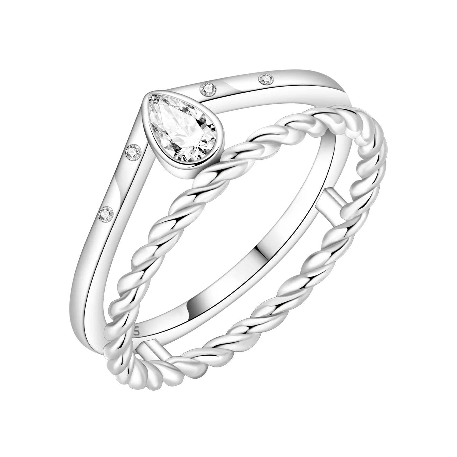 Hot Sale 2025 Original 925 Sterling SilverPanda Animal Closed Rings For Women Fashiona close-up view