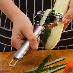 Stainless Steel Double-Head Vegetable Peeler | Multi-Function Kitchen Tool alternate view