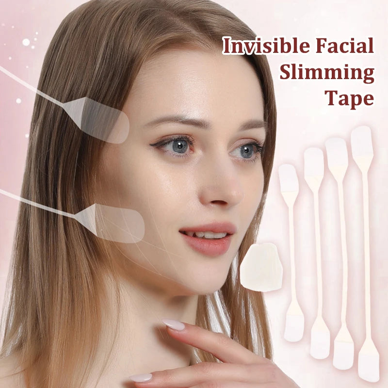 Invisible Facial Slimming Tape | Instant Face and Neck Lift Kit lifestyle view
