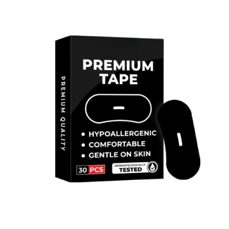 30 Anti-Snoring Mouth Tape Strips | Sleep Aid for Nasal Breathing and Dry Mouth Relie alternate view