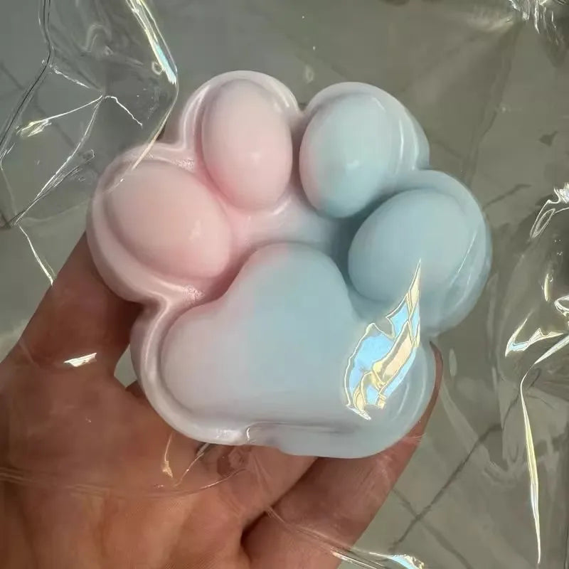 Squishy Cat Paw Stress Toy | Soft Jelly Fidget Toy for Anxiety Relief detail view
