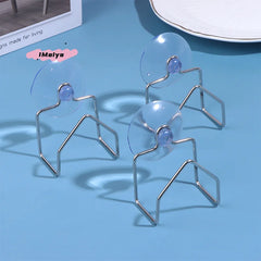 1/2/3Pcs Stainless Steel Sink Organizer Drain Rack with Suction Cup Dish Drainer Sponge Holder Clean
