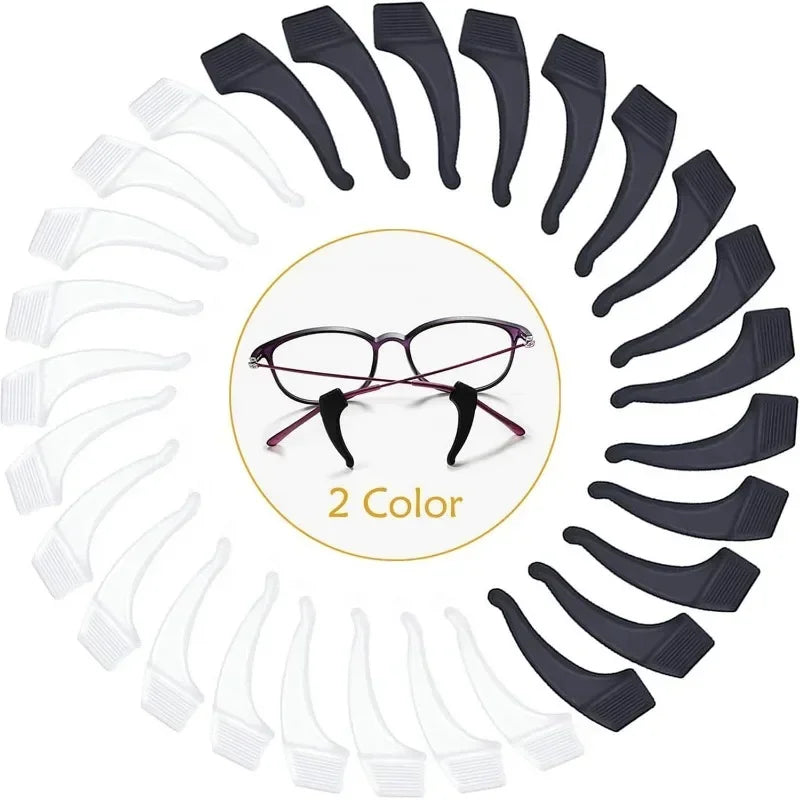 2/40pcs Silicone Ear Hook Anti-slip Glasses Leg Ear Sleeve Bracket Fastener Sunglasse alternate view