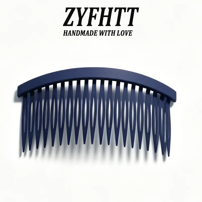 1/3pcs ZYFHTT Solid Color Acrylic Hair Clips for Women Versatile Elegant Hair Stick Fa close-up view
