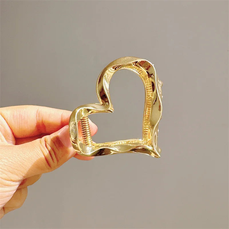 Mini Metal Bow Hair Claw Clip Women Summer Headwear