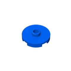 Gobricks GDS-1041 Tile Round 2x2 with Open Stud | Compatible Building Block for DIY E alternate view