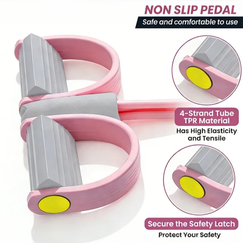 1pc Home Pedal Puller Fitness Set | Full Body Toner for Arms, Abs & Legs detail view