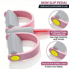 1pc Home Pedal Puller Fitness Set | Full Body Toner for Arms, Abs & Legs detail view