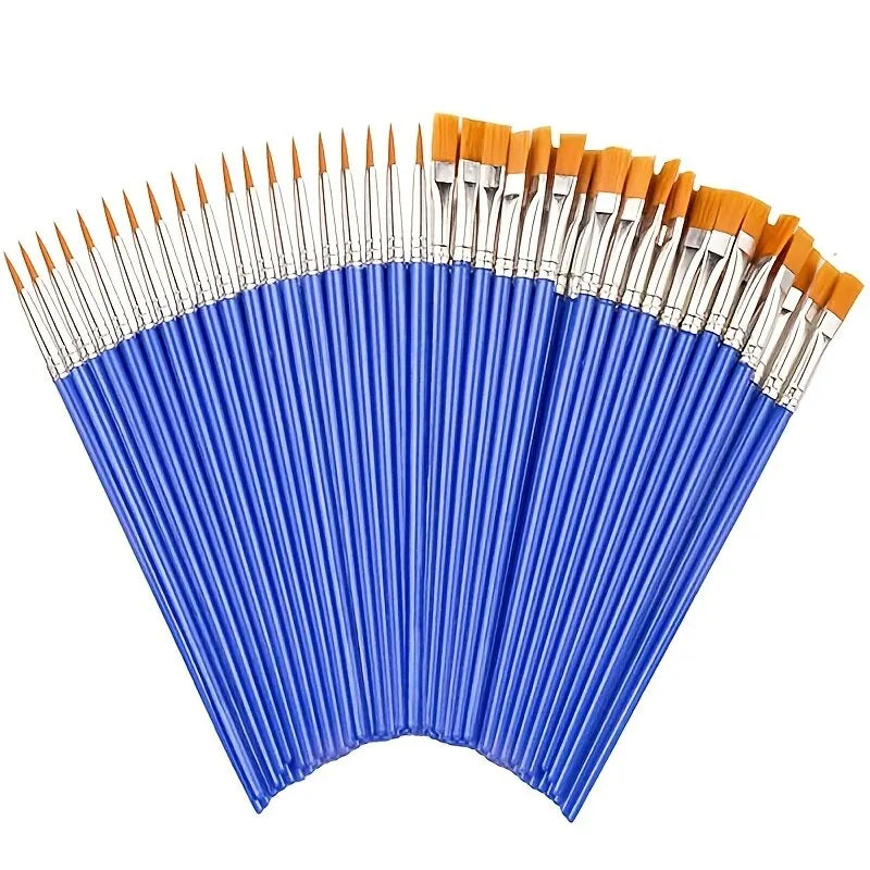 20pcs Painting Brushes For Painting Handcraft Arts And Craft For Artistic Multifuncti alternate view