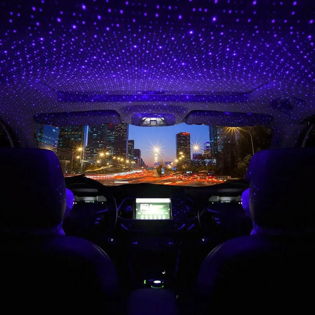 Mini LED Car Roof Star Night Light Projector | USB Galaxy Atmosphere Lamp alternate view