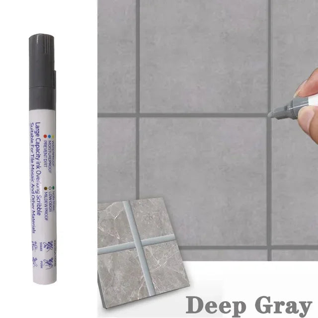 Waterproof Tile Marker Grout Pen Wall Seam for Floor Bathroom Kitchen Toilet Wall Sea lifestyle view