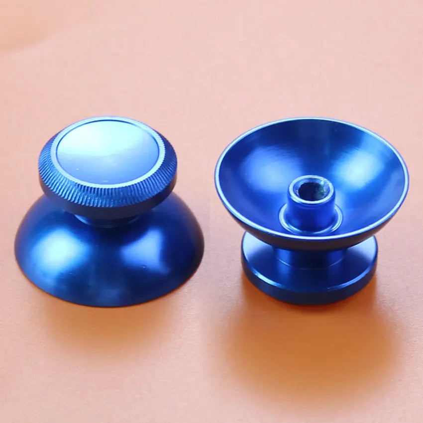 JCD 2PCS Colorful Aluminum Metal 3D Analog Thumbsticks Mushroom Joystick Cap For Xbox 36 detail view