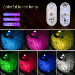 Wireless LED Car Interior Lights | USB Rechargeable Ceiling Lamp & Reading Light detail view
