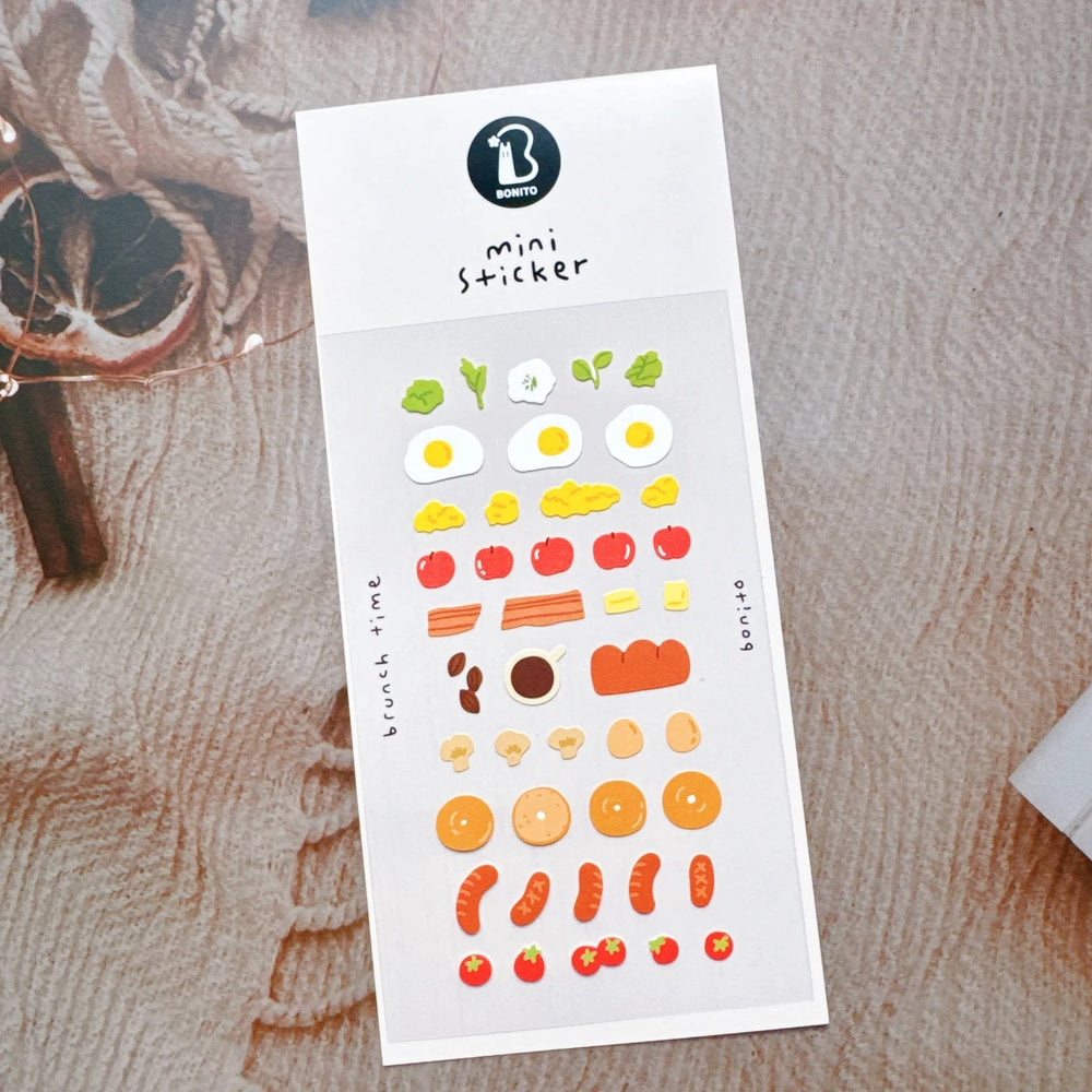 Mini Coffee Cartoon Stickers for Scrapbooking and DIY Journal | Cute Stationery Set detail view