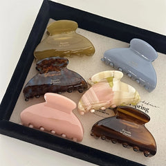 Acetate Hair Claw Medium Size Women Hair Clip