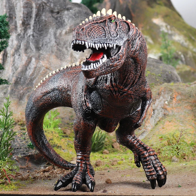 Oenux Dinosaurs World Action Figures | Savage Jurassic Indominus Rex Spinosaurus Tricera detail view