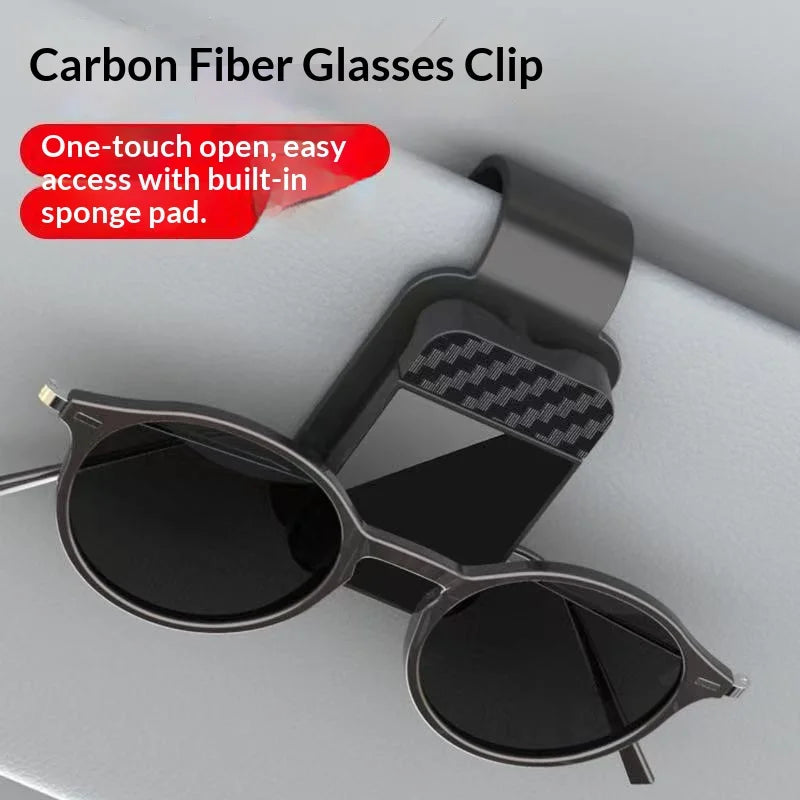 Car-mounted Glasses Car Sunshade Holder Eye Frame for Magnetic Attachment Sunglasses Sun detail view