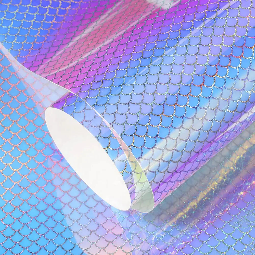 Rainbow Gradient Adhesive Craft Vinyl Sheet | Self-Adhesive Decal for DIY Crafts, Wal lifestyle view