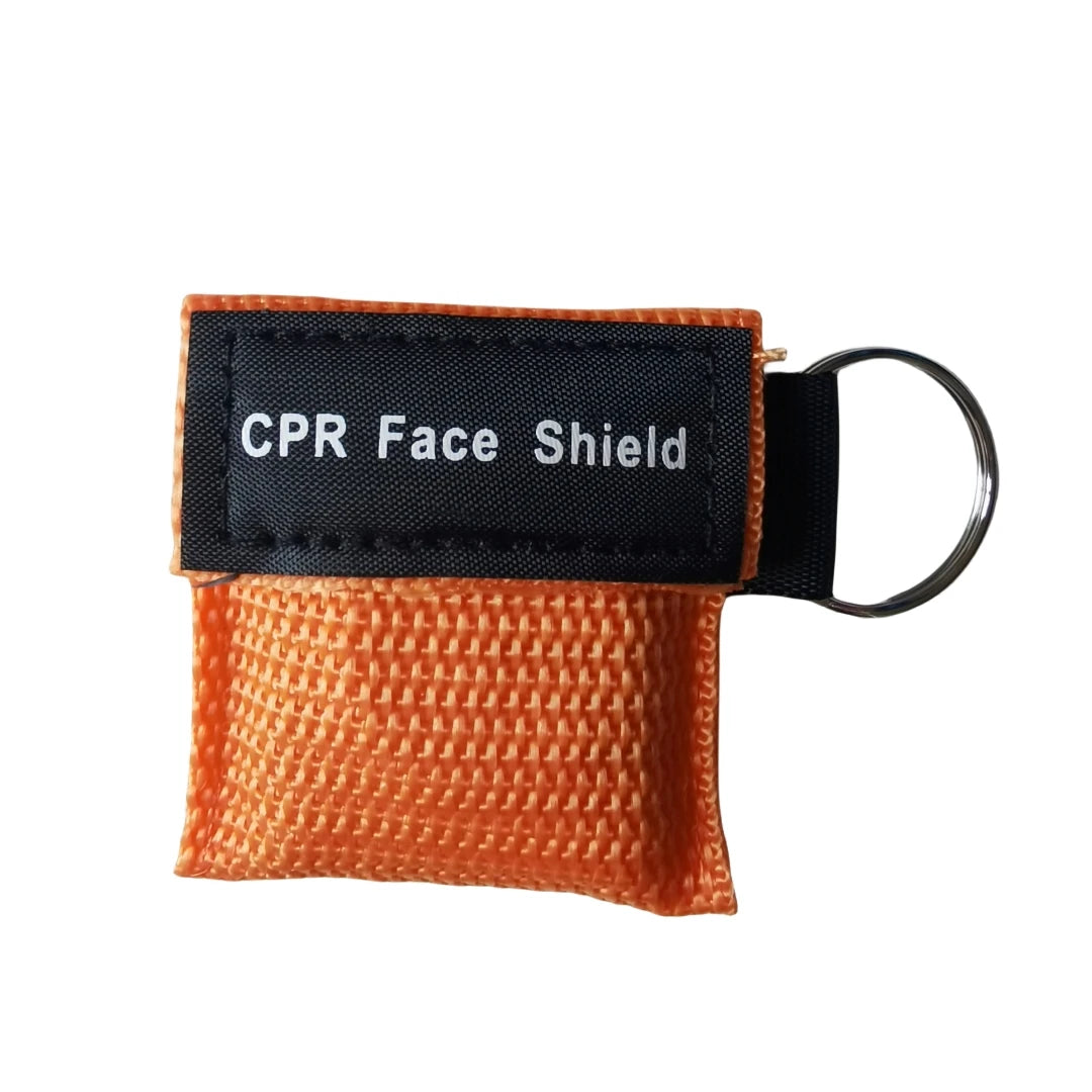 Compact CPR Face Shield Keychain | Portable Emergency Resuscitator Mask alternate view