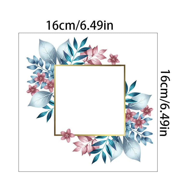 Flower Switch Sticker Decorative Wall Stickers | Waterproof Vinyl Wall Decor detail view