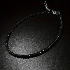 Sparkling Classic Noble Multi-color Artificial Crystal Necklace Neck Jewelry For Birthda detail view