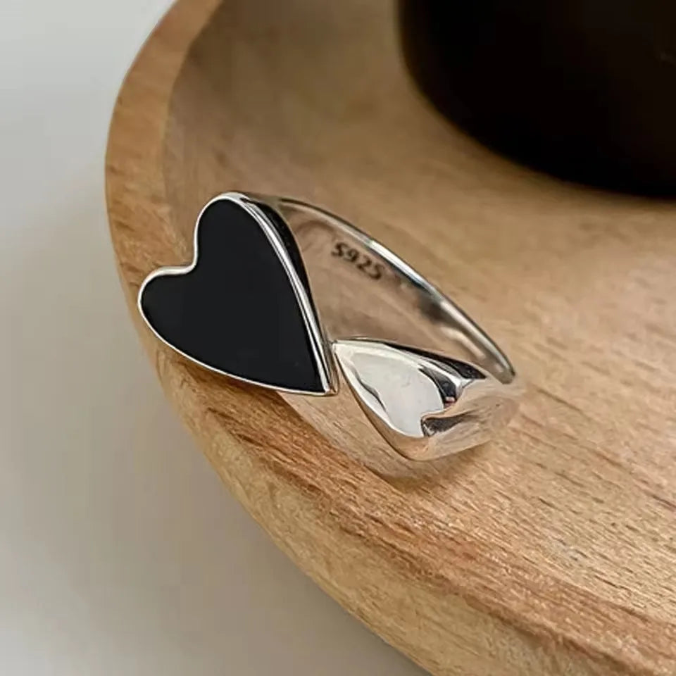 VENTFILLE 925 Sterling Silver Irregular Ring for Women Geometry Versatile Minimalism alternate view