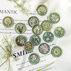 Wax Seal Stickers 3D Self Adhesive | Creative Stationery Decor alternate view
