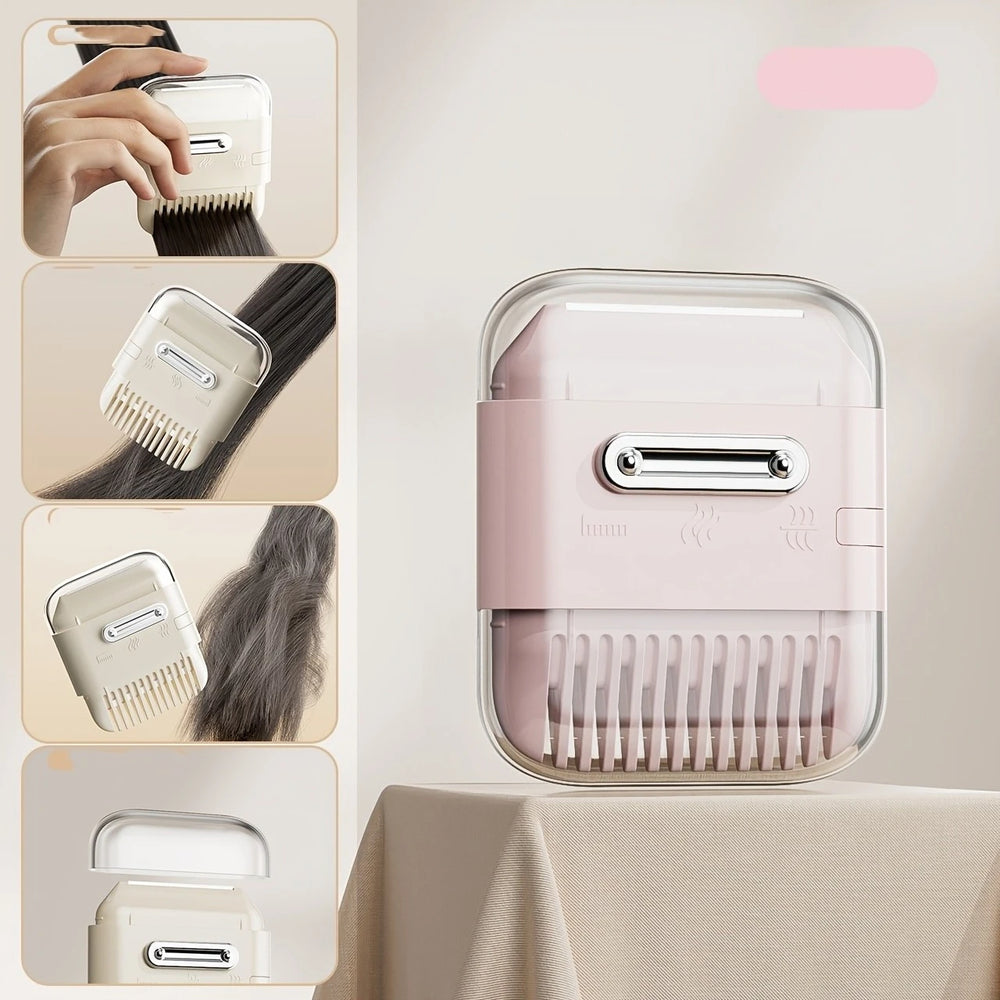Double-Headed Manual Hair Cutting Tool 6-in-1 Trimmer Comb Bang Thinning Remover Sa additional angle