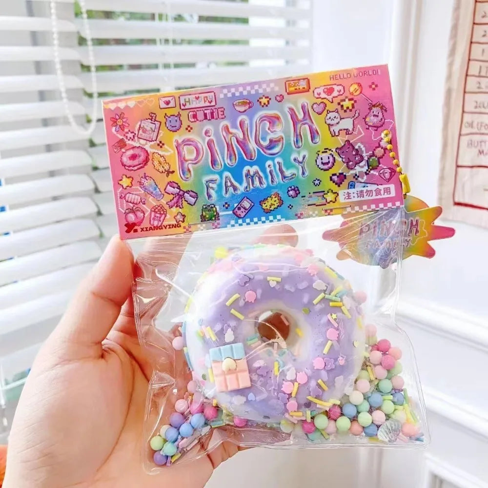 Taba Squishy Cake Doughnut Stress Relief Toy | Extra Large Sensory Fidget for Anxiety detail view