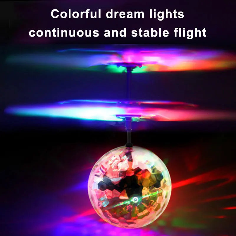 New Flying Ball Luminous Kid's Flight Balls Electronic Infrared Induction Aircraft Re lifestyle view