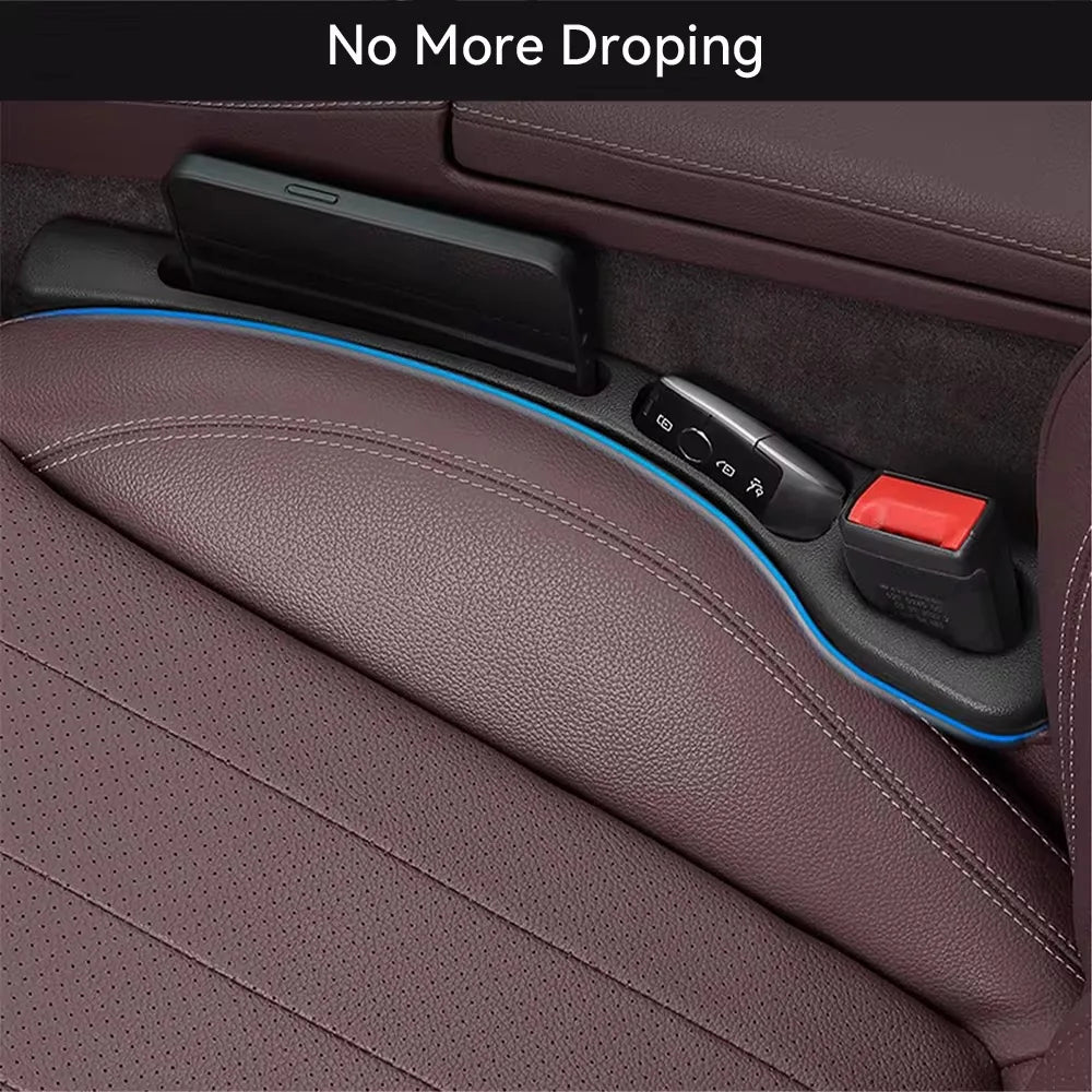 Creative and Practical Automotive Interior Products: Car Seat Gap Plug, Anti-leak Stri close-up view