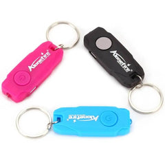 Mini LED Keychain Light | USB Rechargeable Compact Flashlight detail view
