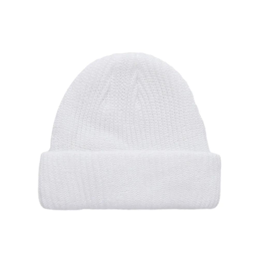 Baby Knitted Turban Hat for Boys Girls | Solid Color Winter Beanie alternate view