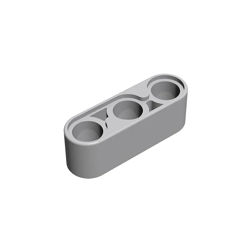 Gobricks GDS-663 Technical Liftarm Thick 1 x 3 | Compatible Building Block for DIY Cre close-up view