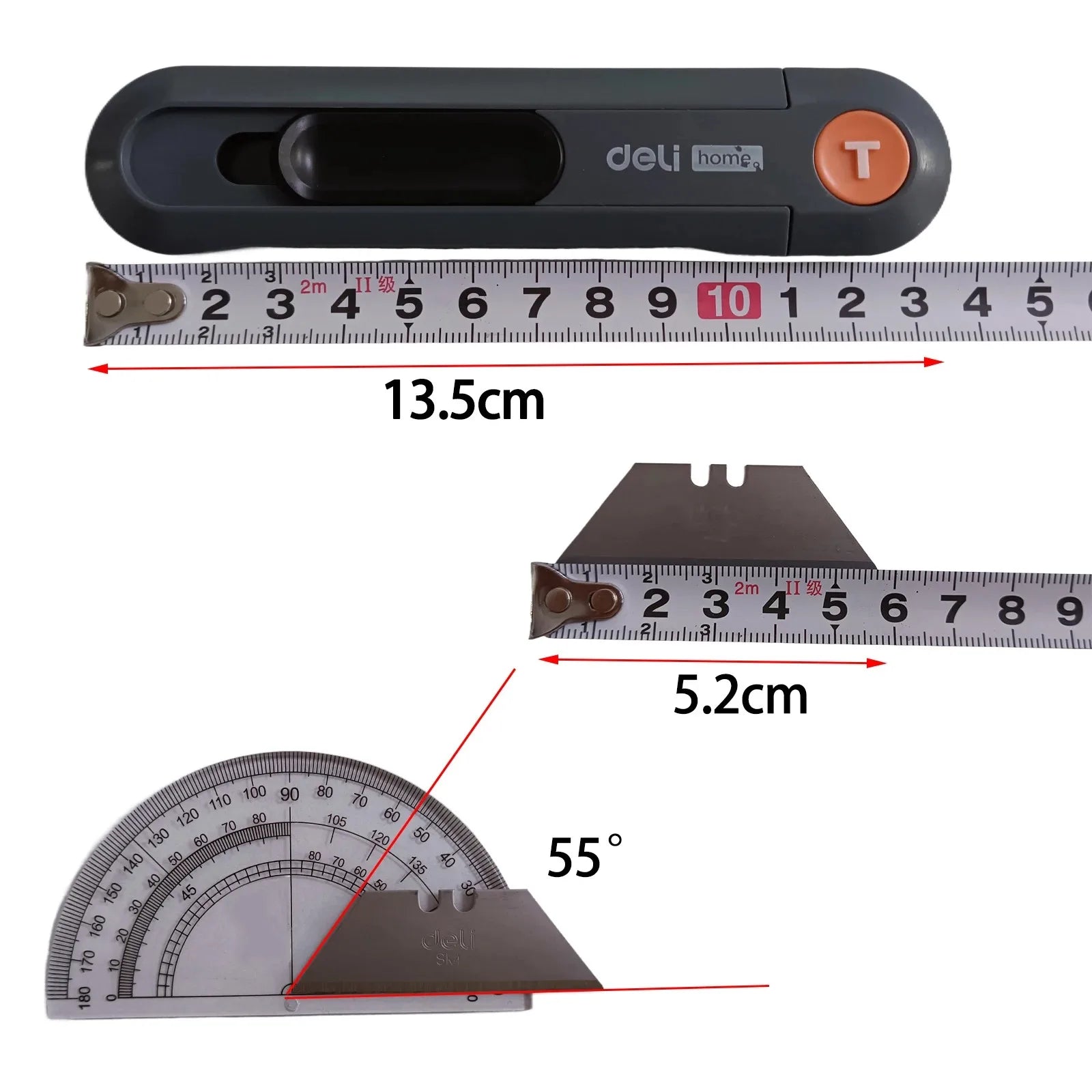 Knife 12mm/9mm/18mm/T-shape Multi-specification Carbon Steel Courier Box Cutter Kni additional angle