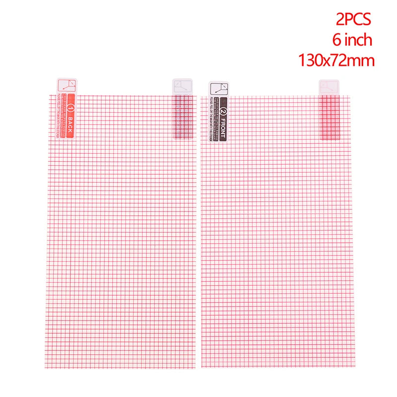 2PCS Universal Screen Protector 5/6/7/8/9/10/ Inch Smart Phone Tablet Protective Film