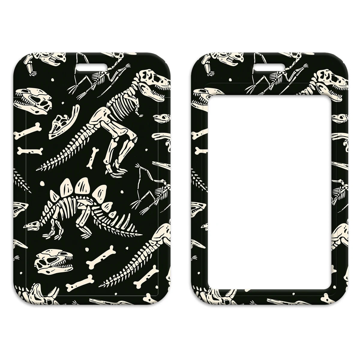 Cartoon Dinosaur Lanyards for Keys Phone Straps ID Card USB Badge Holder Keychain K additional angle