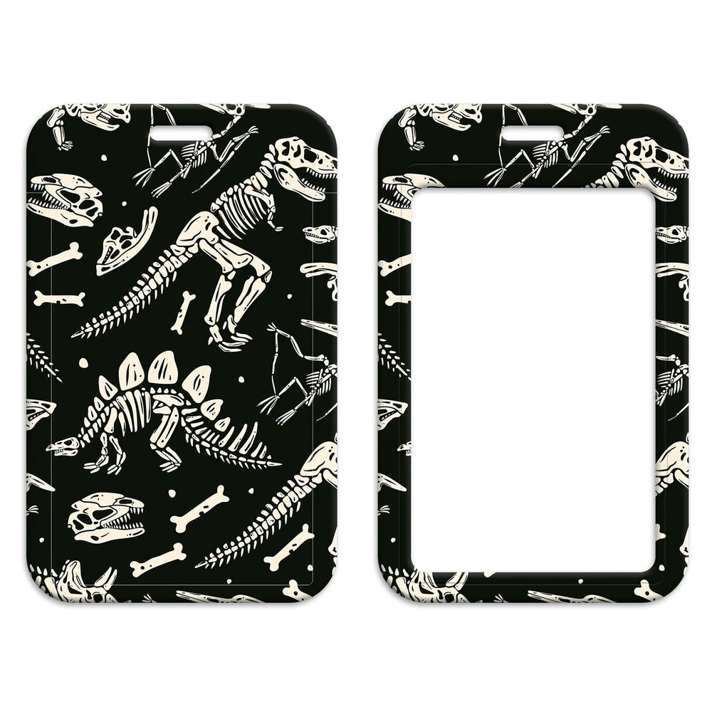 Cartoon Dinosaur Lanyards for Keys Phone Straps ID Card USB Badge Holder Keychain K additional angle