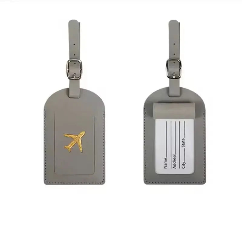 Label Luggage Boarding Case Label Name Address Clip Travel alternate view