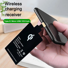 Universal Wireless Charging Receiver with Type-C Connector – Fast & Easy Charging - Onlytenbucks.com