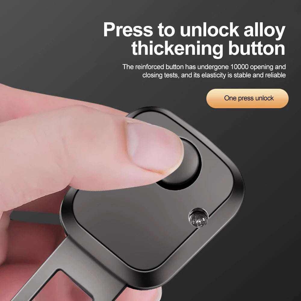Car Seat Belt Clip Extender Safety Seatbelt Lock Buckle Plug Just Plug and Play Inser lifestyle view