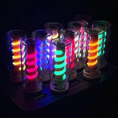 5V USB LED Spiral Filament Touch Dimming Bulb | Retro Night Light Atmosphere Lamp detail view
