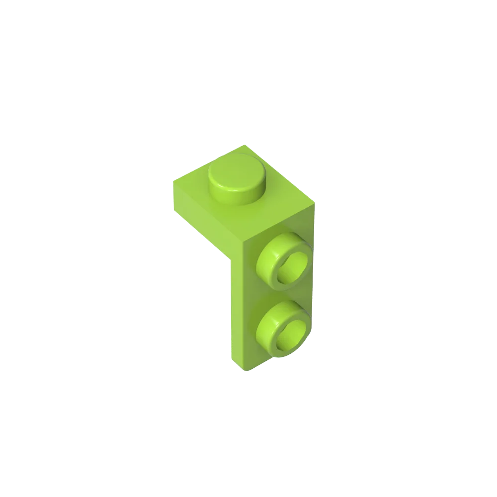 Gobricks Bracket 1 x 1 - 1 x 2 | Compatible Building Block detail view