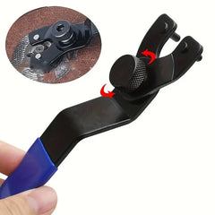 Adjustable Angle Grinder Wrench | Carbon Steel Hub Axle Repair Tool Set