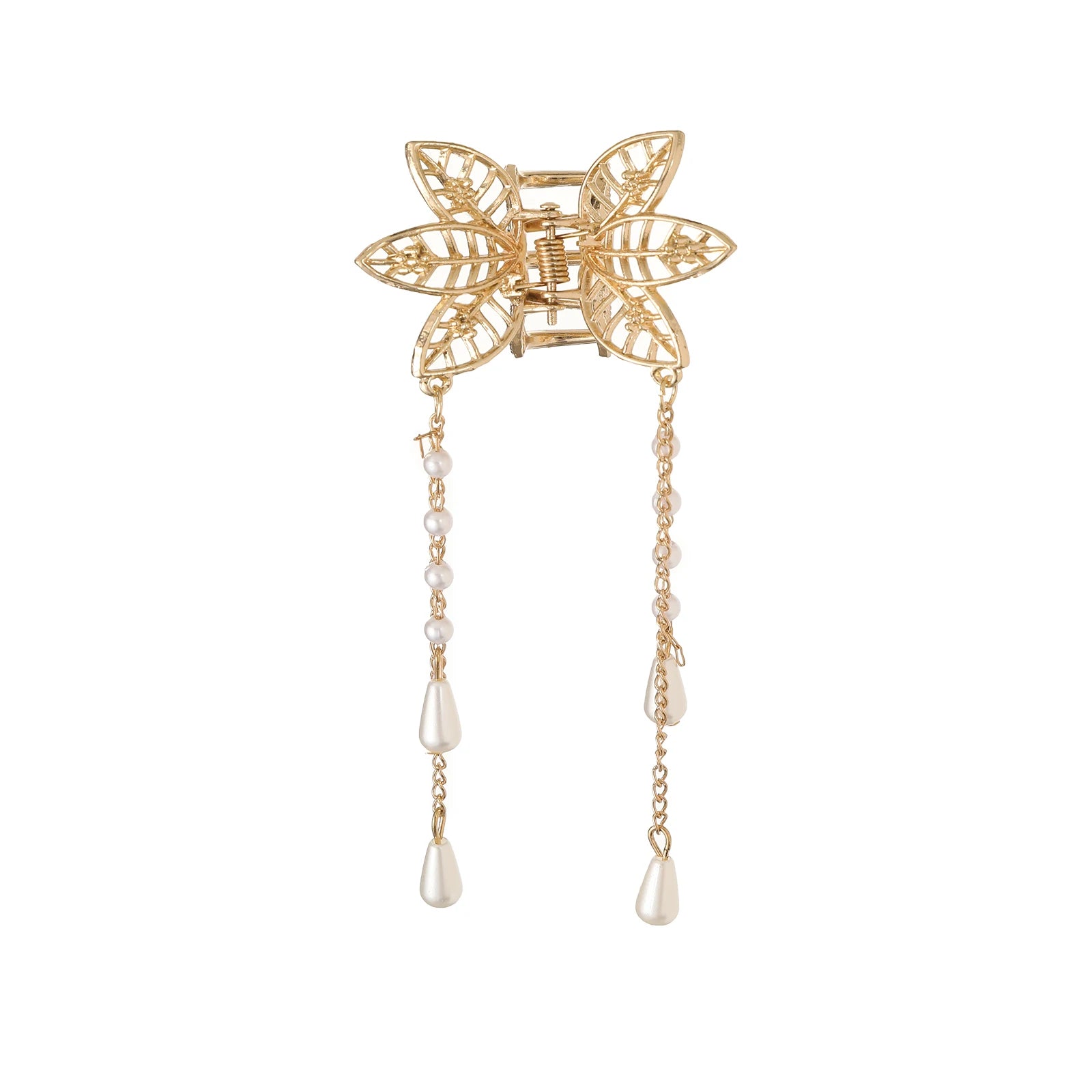 AWAYTR Shark Crab Clips Girls Hairpin Hair Accessories Korean Women Simple Hair Claw C close-up view