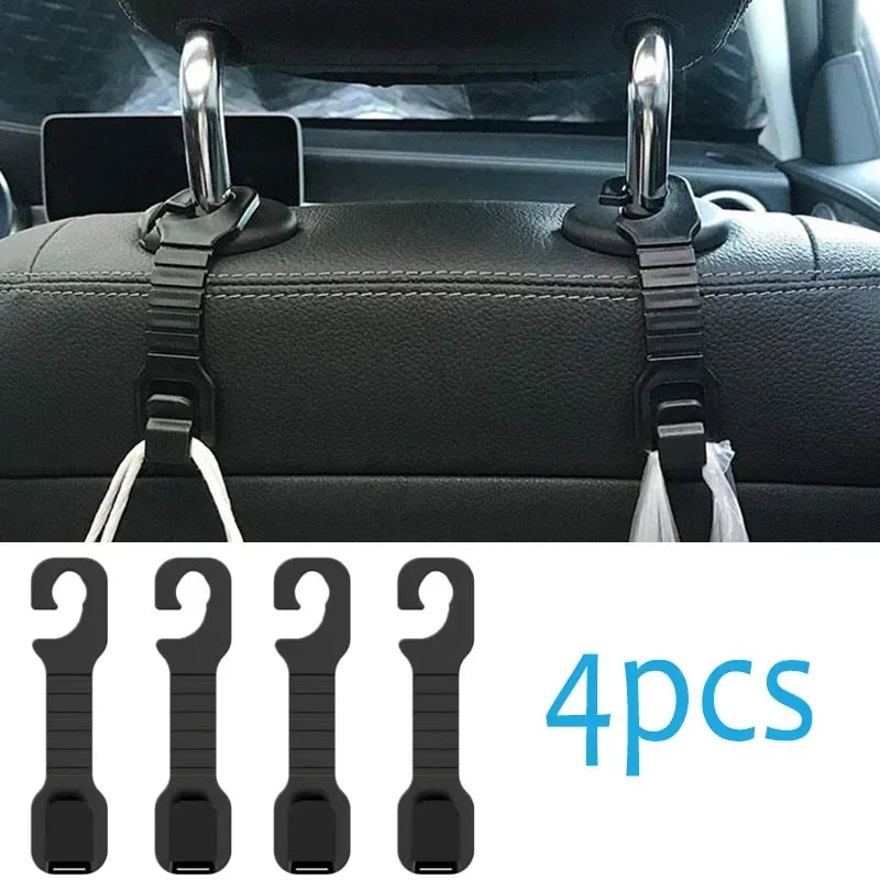 Universal Car Seat Back Hook Headrest Hanger for Bag Pouch Clothes Hanging Hooks Headrest Storage Ho