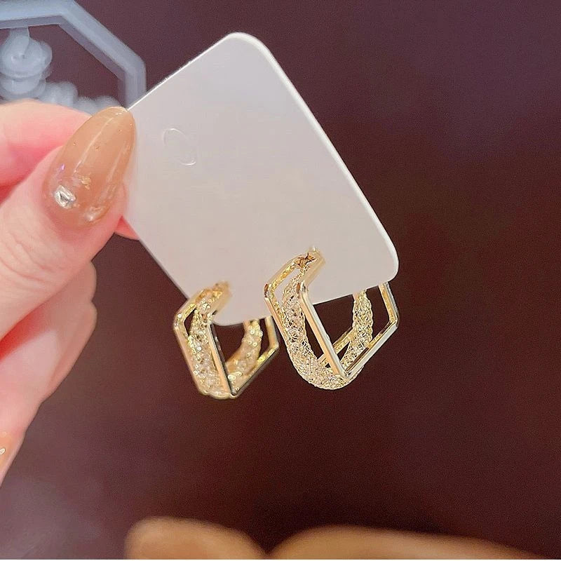 Lymphatic Drainage Slimming Hoop Earring Flysmus Halolux Lymphvity Magnetotherapy Germanium Earrings Acupuncture Therapy Earring