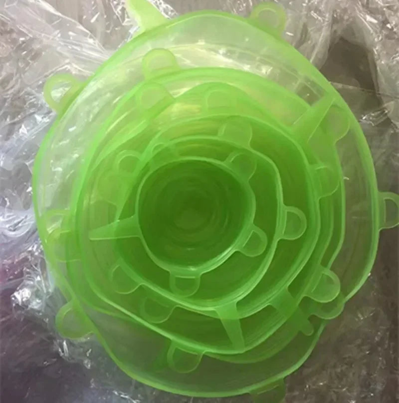 Silicone Stretch Lid Kitchen Accessories Can Be Reused Food Cover Plastic Wrap Cover Fre detail view